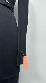 Alaia L/S Sculpting Maxi Dress
