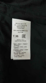 Lanvin O'sized Fuzzy Blazer Jacket