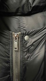 Rick Owens Flannel-neck Down Jacket