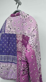 Kapital Kountry Patchwork Paisley Bandana Quilted Jacket