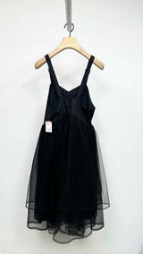 Women's Noir Kei Ninomiya N/S Buckled Tulle-Over-lay Dress