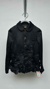 Comme Des Garcons Comme Des Garcons Frill-detailed Blazer