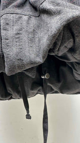 Lanvin Patchwork Hooded Down Coat