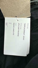 Taichimurakami Suede Displacement Jeans