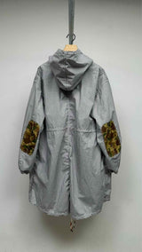 Junya Watanabe MAN Camo-hybrid Gingham-check Parka