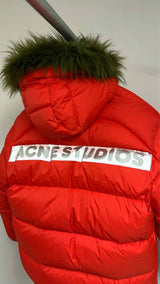 Acne Studios X Fjall Raven Kanken Parka Down Jacket