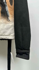 DRKSHDW Padded Gradient Dip-dye Denim Jacket