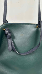 CELINE Lambskin Small Soft Cube Shoulder Bag
