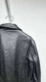 YSL Rive Gauche Leather Riders Jacket