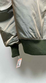 Vaquera Fur Hooded Quilted Lining Oversized MA1 Puffer Jacket