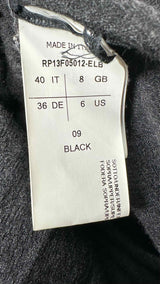 Rick Owens S/S Suede Top Wool-hybrid Center-pleated Dress