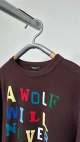 Undercover x K.Tolnoe Slogan-print Sweatshirt