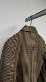 Wales Bonner Homecoming Check Varsity Bomber Jacket