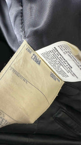 Emporio Armani Skywings Leather Coat