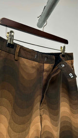 Dries Van Noten X Verner Panton Wave-pattern Pants