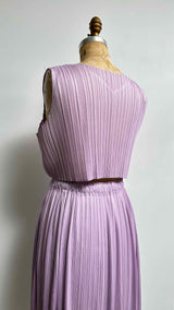 Pleats Please N/S Waist-cut-out Pleated Dress