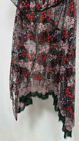 Junya Watanabe S/S Floral Embroidered Mesh Dress