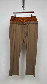 Mihara Yasuhiro Layered Waist Wide Easy Pants