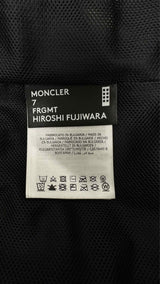 Moncler Genius X Fragment Back-logo Wool Fleece Jacket