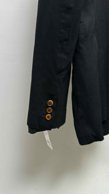 Comme Des Garcons Homme Plus Distressed Front-zip Blazer Jacket