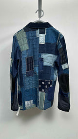 Junya Watanabe MAN Boro Patchwork Denim Jacket
