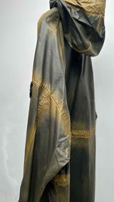 Stone Island Mussola Gommate Longline Hooded Water-resistant Coat