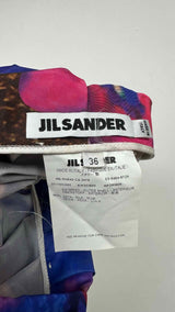 Jil Sander "Couture Arty" Silk Maxi Skirt