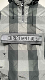 Christian Dior Logo-embroidered Stripe Anrak Parka