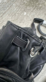 Alexander Wang Zip-detailed Leather Multi-way Backpack