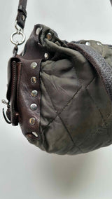 Marni Studded Multi-fabric Shoulder Bag