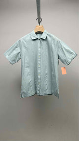 Issey Sport S/S Pleated-front Shirt