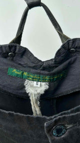 Paul Harnden Moleskin Cropped Wide Suspenders Work Pants