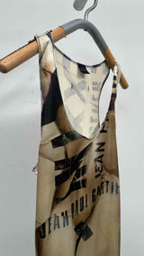 Jean Paul Gaultier Logo Print Tank Top