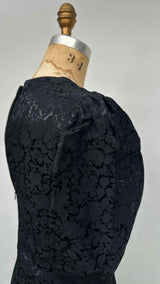 CELINE S/S Floral Charmeuse Jacquard Cut-out Silk Maxi Dress