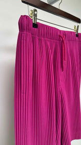Homme Plisse Pleated Wide Easy Shorts