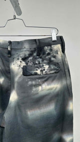 Yohji Yamamoto Pour Homme X Suzume Uchida Water-print Pants