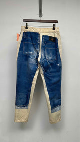 Gaultier Jeans Trompe-L'oeil Denim Pants