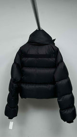 Rick Owens Flannel-neck Down Jacket