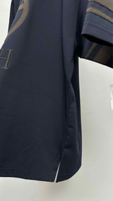 Kith X Giorgio Armani Logo-embroidered Jersey Top
