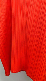 Pleats Please S/S Pleated Polo Shirt