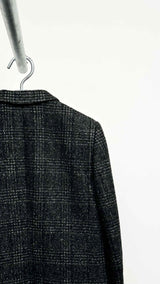 CELINE Prince of Wales Check Classic Coat