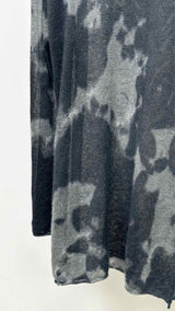 Yohji Yamamoto Pour Homme 7G Dyed Jersey Front Slit Sweater