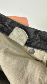 Hysteric Glamour Boro-patchwork Snake-print Jeans