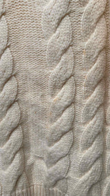 Simone Rocha Oversized Cut-out Cable Sweater