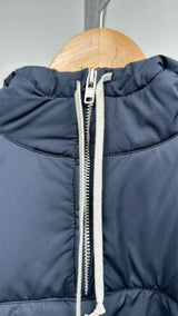 Comme Des Garcons Shirt Back-logo Hooded Anorak Puffer Coat