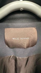 Wales Bonner Nomad Leather Track Jacket