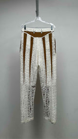 Kiko Kostadinov Balla Paneled Lace Pants