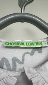 Chopova Lowena L/S Ruffle Graphic Printed T-shirt