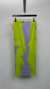 Pleats Please Botanical Pleated Skirt