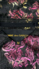 Women's Comme Des Garcons Floral Quilted Blazer Jacket
